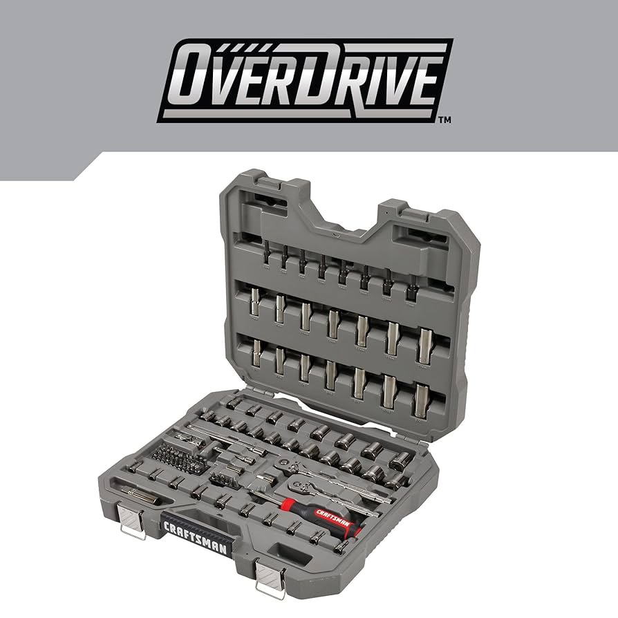 Amazon.com: CRAFTSMAN OVERDRIVE 99-Piece Gunmetal Chrome
